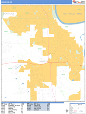 Bellevue Digital Map Basic Style