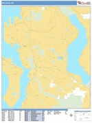 Bellevue Digital Map Basic Style