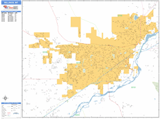 Billings Digital Map Basic Style