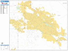 Boise Digital Map Basic Style