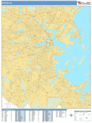 Boston Digital Map Basic Style