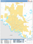 Brownsville Digital Map Basic Style