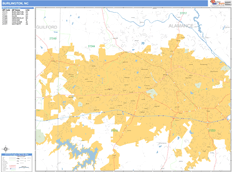 Burlington Digital Map Basic Style