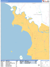 Burlington Digital Map Basic Style