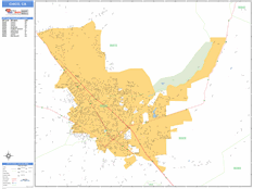 Chico Digital Map Basic Style