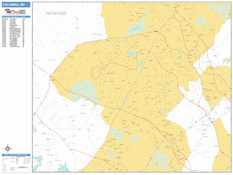 Columbia Digital Map Basic Style