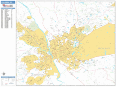 Columbia Digital Map Basic Style