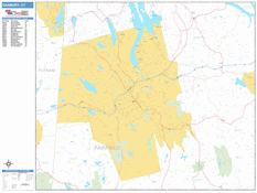 Danbury Digital Map Basic Style