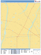 Downey Digital Map Basic Style