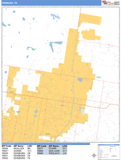 Edinburg Digital Map Basic Style
