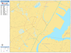 Elizabeth Digital Map Basic Style