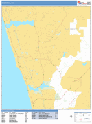 Encinitas Digital Map Basic Style