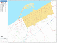 Erie Digital Map Basic Style