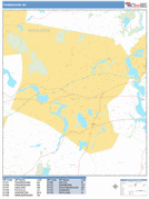Framingham Digital Map Basic Style