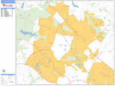 Gaithersburg Digital Map Basic Style