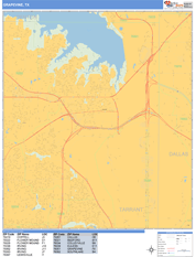 Grapevine Digital Map Basic Style