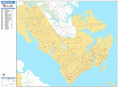 Hampton Digital Map Basic Style