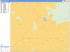 Hollywood Digital Map Basic Style