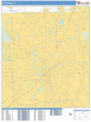 Indianapolis Digital Map Basic Style