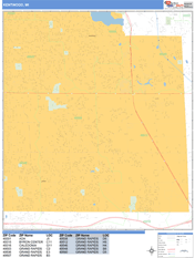 Kentwood Digital Map Basic Style