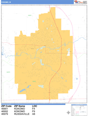 Kokomo Digital Map Basic Style