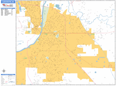 Lafayette Digital Map Basic Style