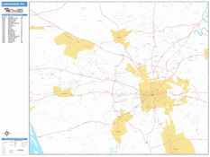 Lancaster Digital Map Basic Style