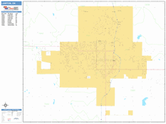 Lawton Digital Map Basic Style