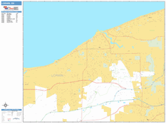 Lorain Digital Map Basic Style