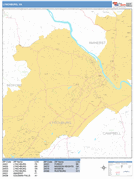 Lynchburg Digital Map Basic Style