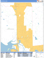 Marysville Digital Map Basic Style