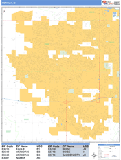 Meridian Digital Map Basic Style