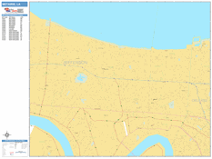 Metairie Digital Map Basic Style