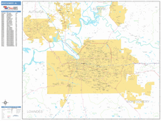 Montgomery Digital Map Basic Style