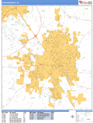 Murfreesboro Digital Map Basic Style