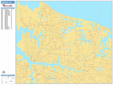 Norfolk Digital Map Basic Style