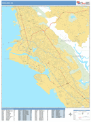 Oakland Digital Map Basic Style