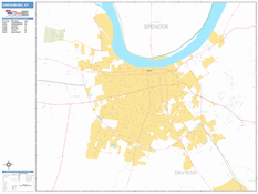 Owensboro Digital Map Basic Style