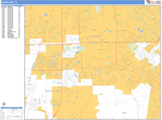 Pearland Digital Map Basic Style