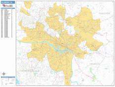 Richmond Digital Map Basic Style