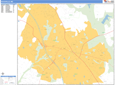 Rockville Digital Map Basic Style