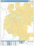 Sacramento Digital Map Basic Style