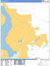 Sammamish Digital Map Basic Style