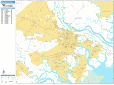 Savannah Digital Map Basic Style