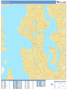 Seattle Digital Map Basic Style