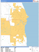 Sheboygan Digital Map Basic Style