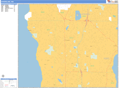 Shoreline Digital Map Basic Style