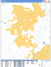 Smyrna Digital Map Basic Style