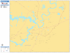 Suffolk Digital Map Basic Style