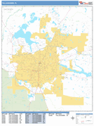 Tallahassee Digital Map Basic Style